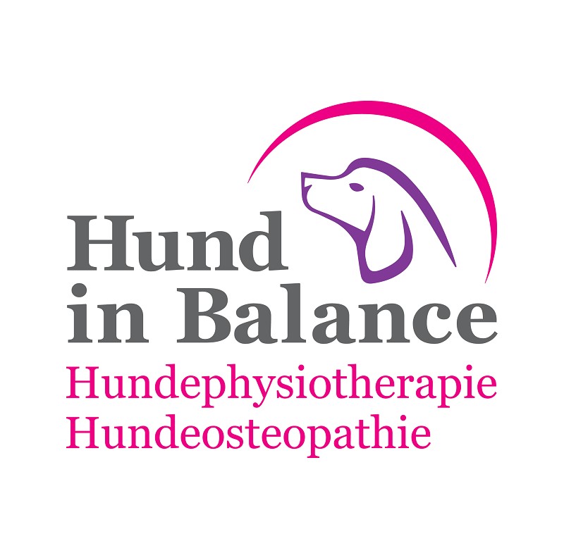 Logo Hund in Balance